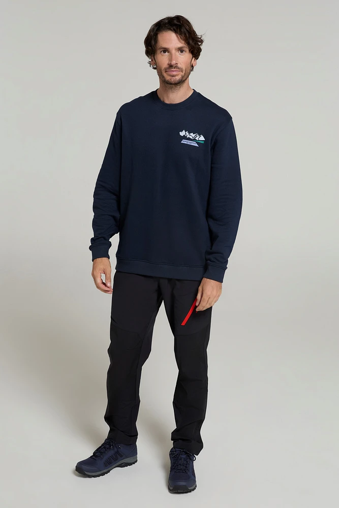 Mountain Graphic Mens Sweatshirt
