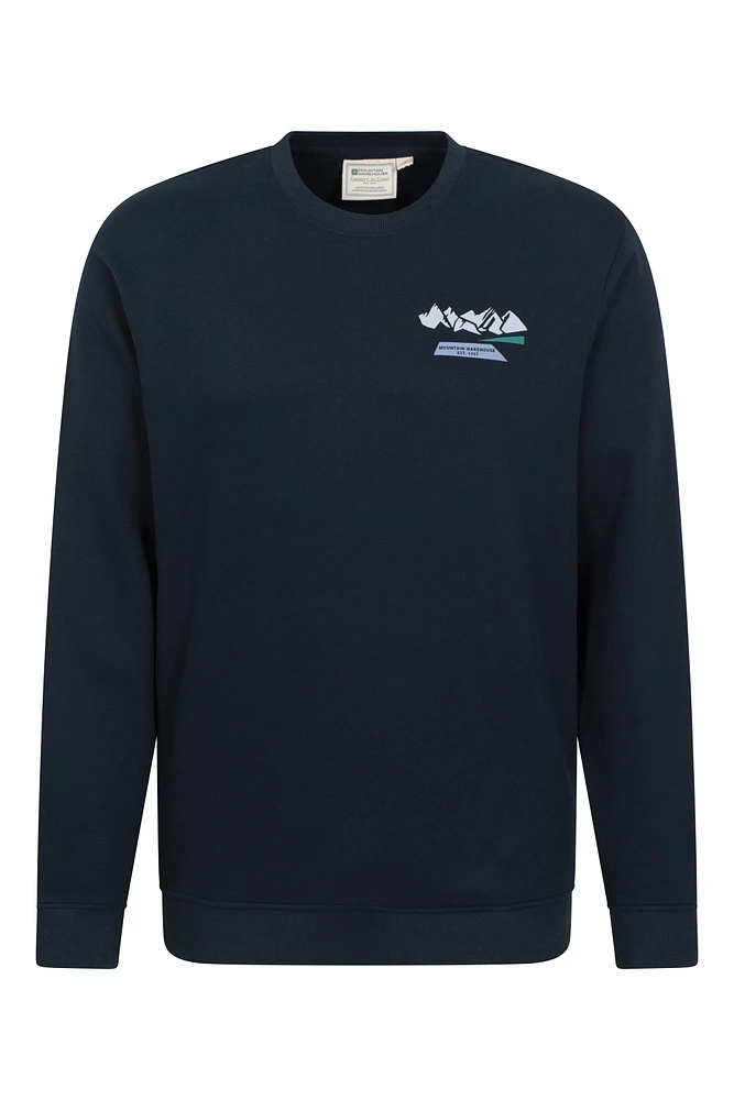 Mountain Graphic Mens Sweatshirt