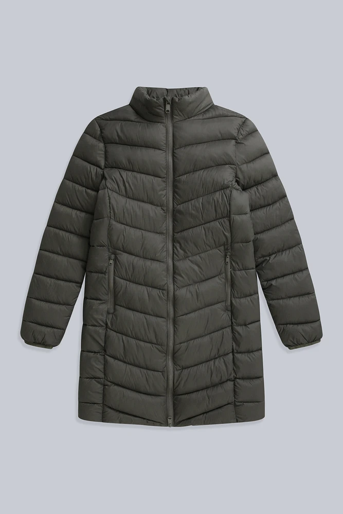 Frankie Womens Longline Padded Jacket