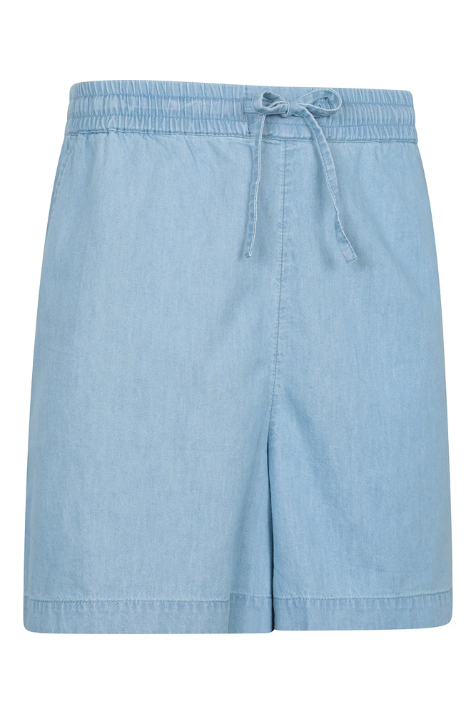 Astra Womens Chambray Shorts