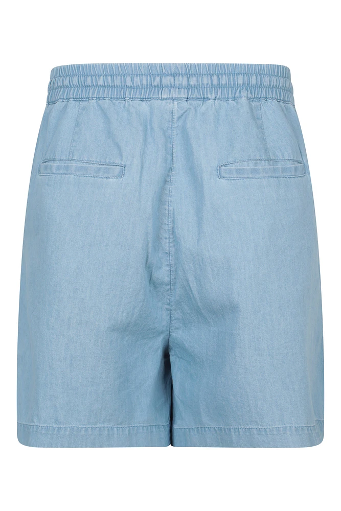 Astra Womens Chambray Shorts