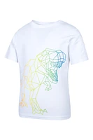 Ombre Geo Dino Kids Tee