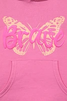 Brave Butterfly Kids Hoodie