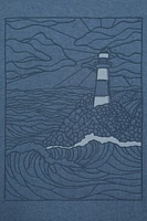 Printed Lighthouse Womens Hoodie