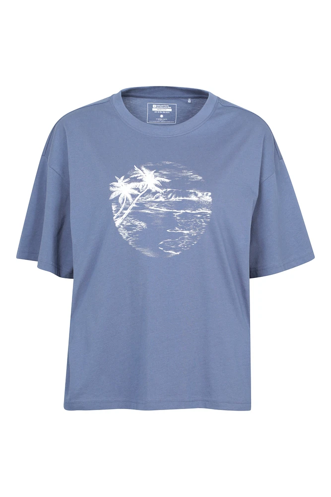 Beach Womens Boxy Fit T-Shirt