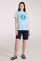 Tree Ring Womens Relaxed Fit T-Shirt