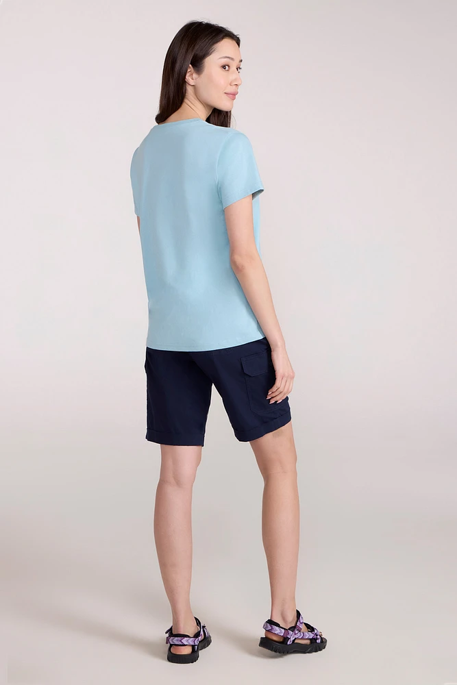 Tree Ring Womens Relaxed Fit T-Shirt