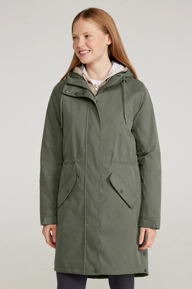 Polperro Women's Waterproof Lightweight Padded Jacket