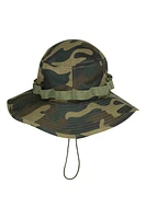 Camouflage Mens Clip-Up Ventilated Brim Hat