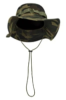 Camouflage Mens Clip-Up Ventilated Brim Hat
