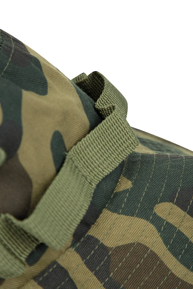 Camouflage Mens Clip-Up Ventilated Brim Hat