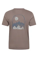 Mountain Peak Mens Graphic T-Shirt