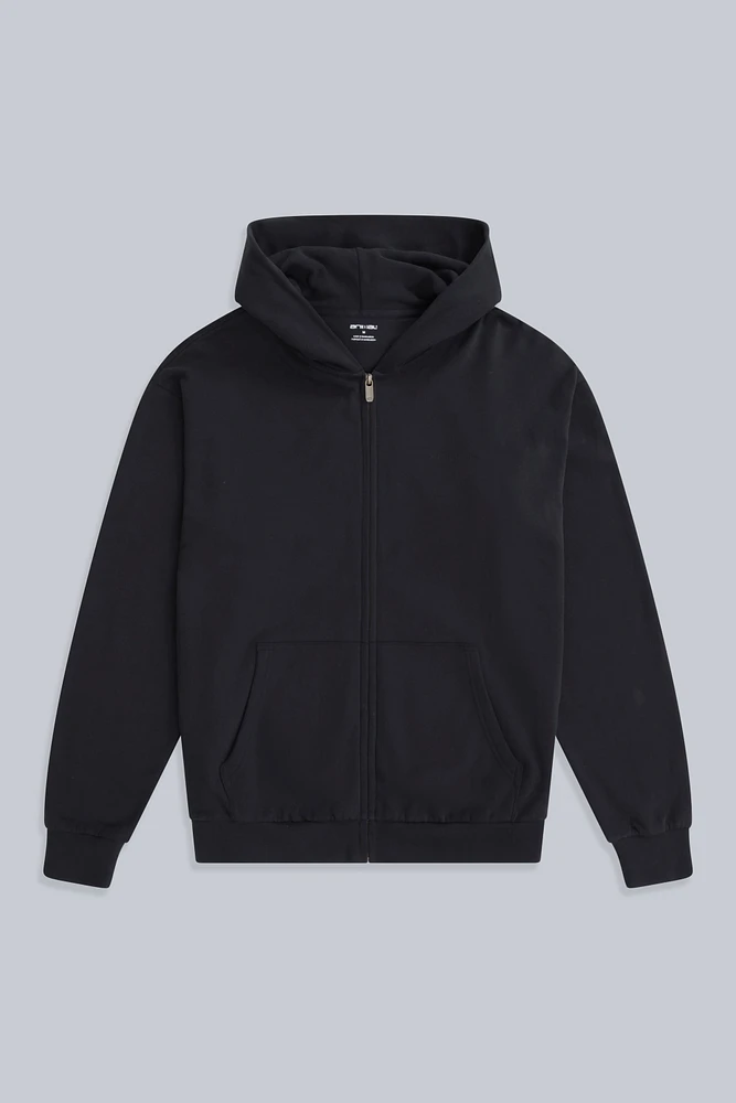 Icon Mens Logo Zip Through Hoodie