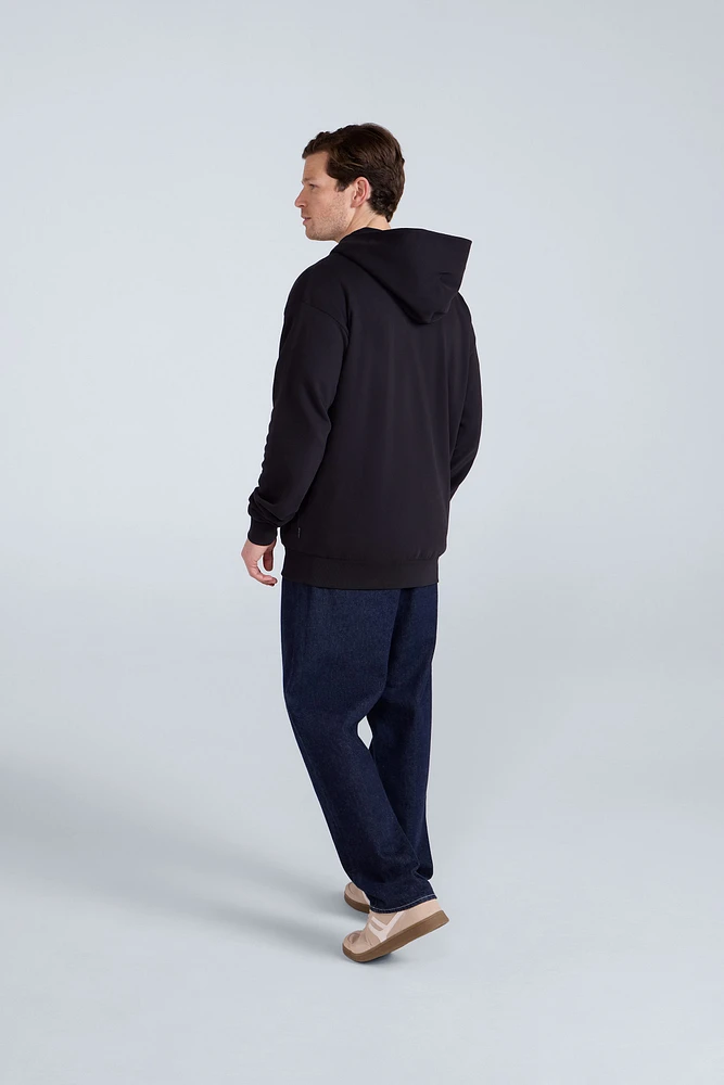 Icon Mens Logo Zip Through Hoodie