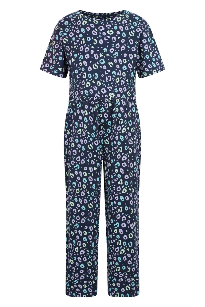 Poppy Kids Printed Jumpsuit