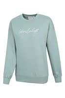 Printed Womens Relaxed Fit Sweatshirt