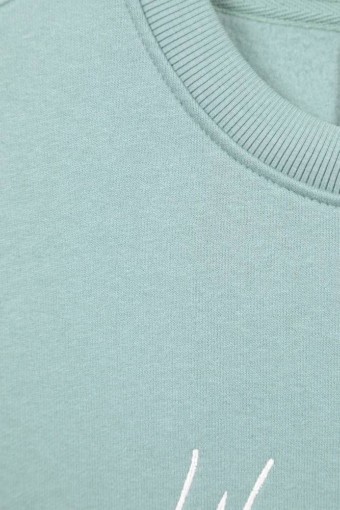 Printed Womens Relaxed Fit Sweatshirt