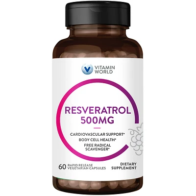 Maximum Strength Resveratrol 500MG