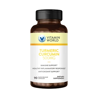 Turmeric Curcumin 500MG 90 Rapid Release Capsules