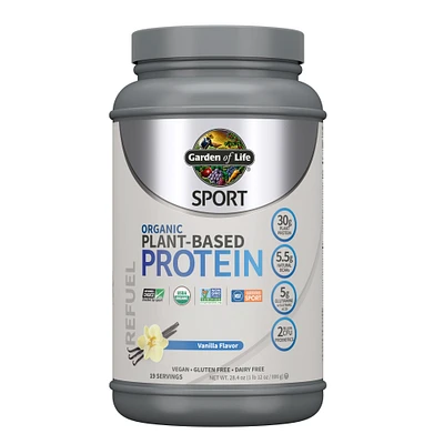 Sport Organic Plant-Based Protein Vanilla