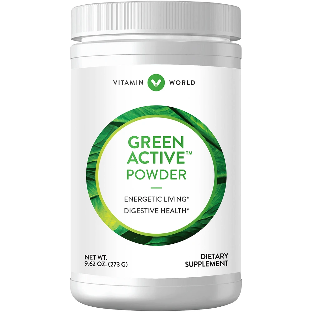 Vitamin World World Green Active™ Powder 9.62oz
