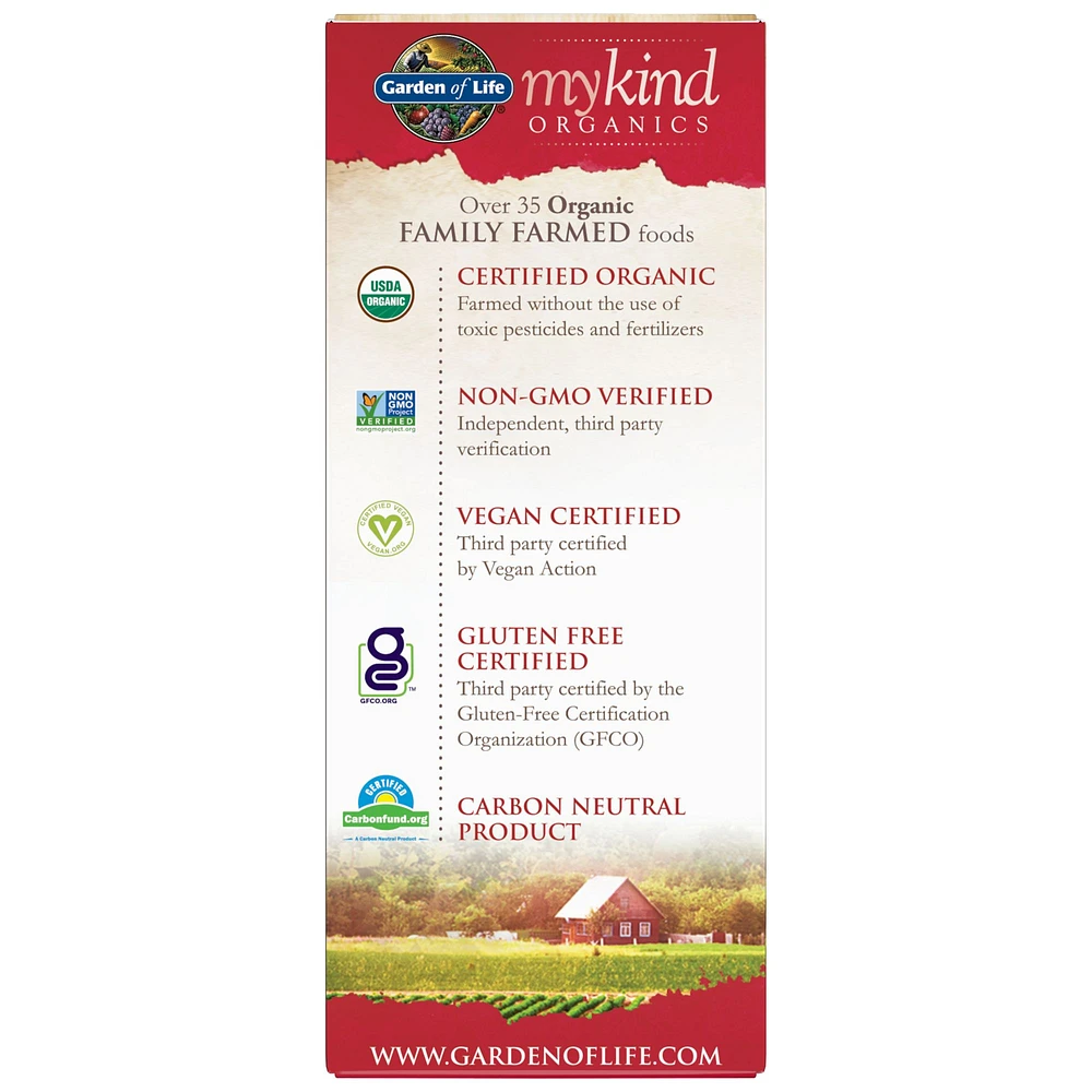 mykind Organics Organic Plant-Sourced Iron + Herbs (Cranberry-Lime Liquid)
