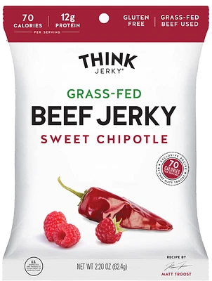 Think Jerky Chipotle Beef Jerky 2.2oz