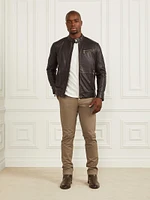 Genuine Leather Biker Jacket