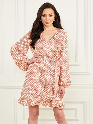 Betty Blue Wrap Dress