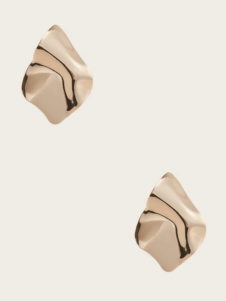 Organic Shield Earring