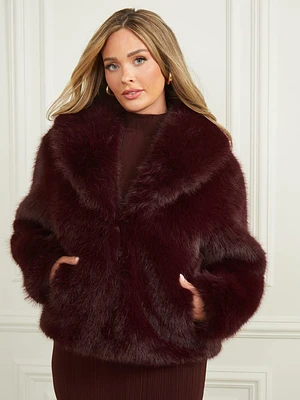 Audrey Faux-Fur Coat