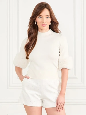Festive Sweater Top