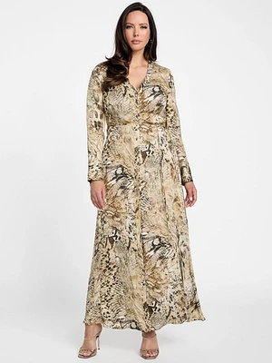 Eco Giselle Printed Maxi Dress