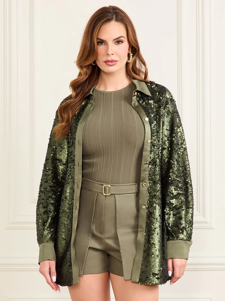 Kaia Sequin Shacket
