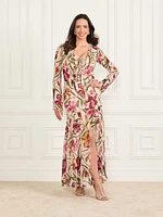 Iris Printed Maxi Dress