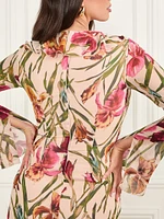 Iris Printed Maxi Dress