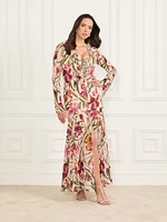 Iris Printed Maxi Dress