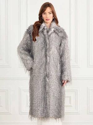 Jeannette Faux-Fur Coat