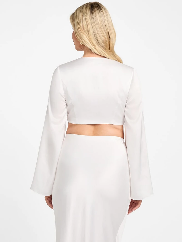 Eco Monica Tie-Front Top