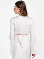 Eco Monica Tie-Front Top
