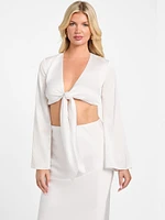 Eco Monica Tie-Front Top