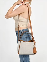 Nicolette Canvas Small Girlfriend Satchel