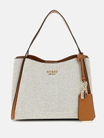 Nicolette Canvas Small Girlfriend Satchel