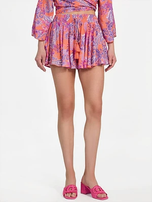 Eco Printed Shorts