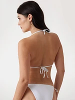 Quattro G Padded Triangle Bikini Top