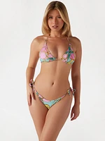 Eco Printed String Bikini Briefs