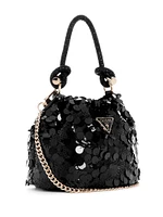 Holiday Shine Top-Handle Pouch