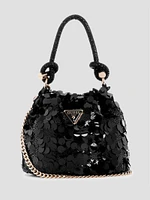 Holiday Shine Top-Handle Pouch
