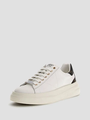 Elba Blocked Logo Low-Top Sneakers