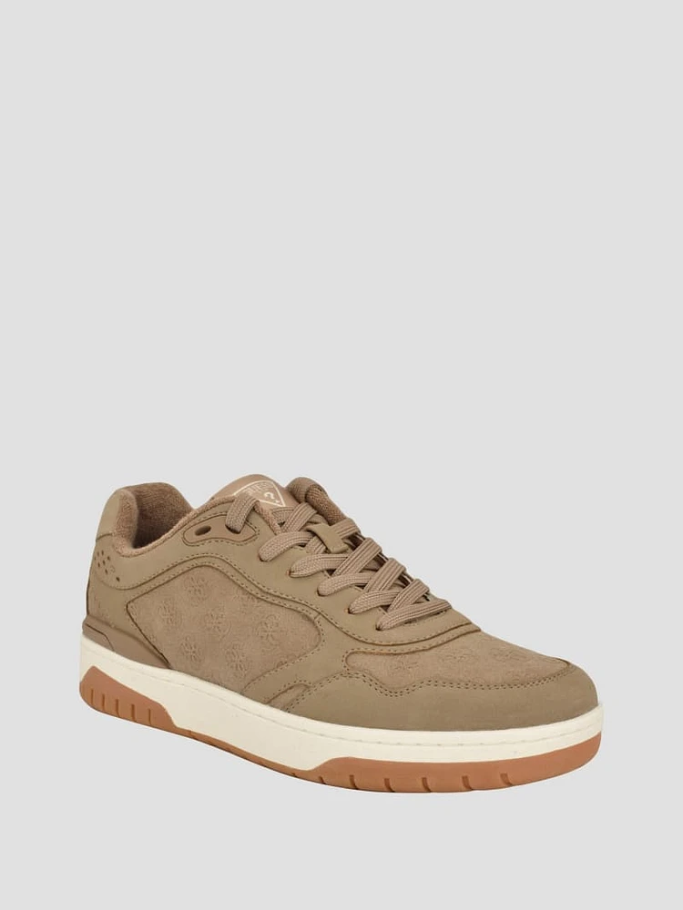 Nanon Quattro G Faux-Suede Sneakers